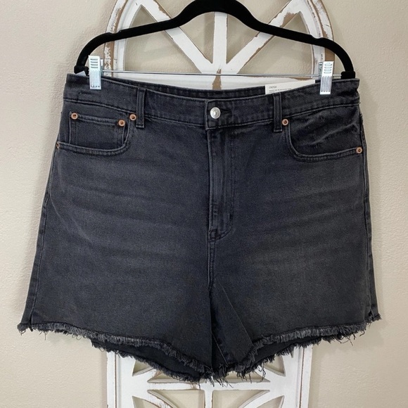 American Eagle Outfitters Pants - NWT AMERICAN EAGLE STRETCH size 16 HIGHEST RISE 90S BOYFRIEND SHORT